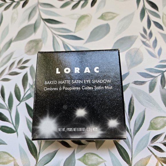 Lorac Baked Matte Satin Eye Shadow "INSIDER" Deep Blue - NIB - Picture 2 of 5